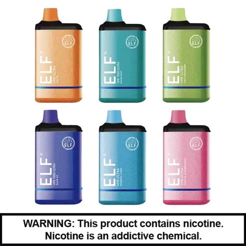 ELF VPR 7000 Ultra Disposables | 5% Nicotine | 7000 Puffs | 10 Count Display product image